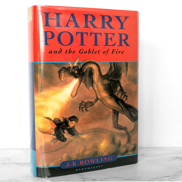Harry Potter and the Goblet of Fire by J.K. Rowling [U.K. FIRST EDITION] 2000 • 7th Print • Bloomsbury