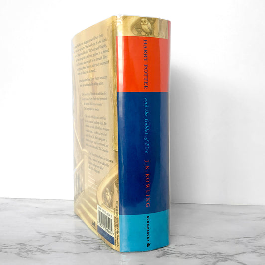 Harry Potter and the Goblet of Fire by J.K. Rowling [U.K. FIRST EDITION] 2000 • 7th Print • Bloomsbury