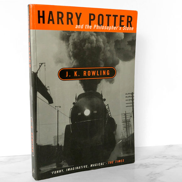 Harry Potter and the Philosopher's Stone by J.K. Rowling [ADULT EDITION] 1998 / Bloomsbury U.K.