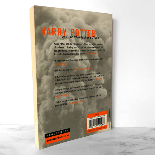 Harry Potter and the Philosopher's Stone by J.K. Rowling [ADULT EDITION] 1998 / Bloomsbury U.K.