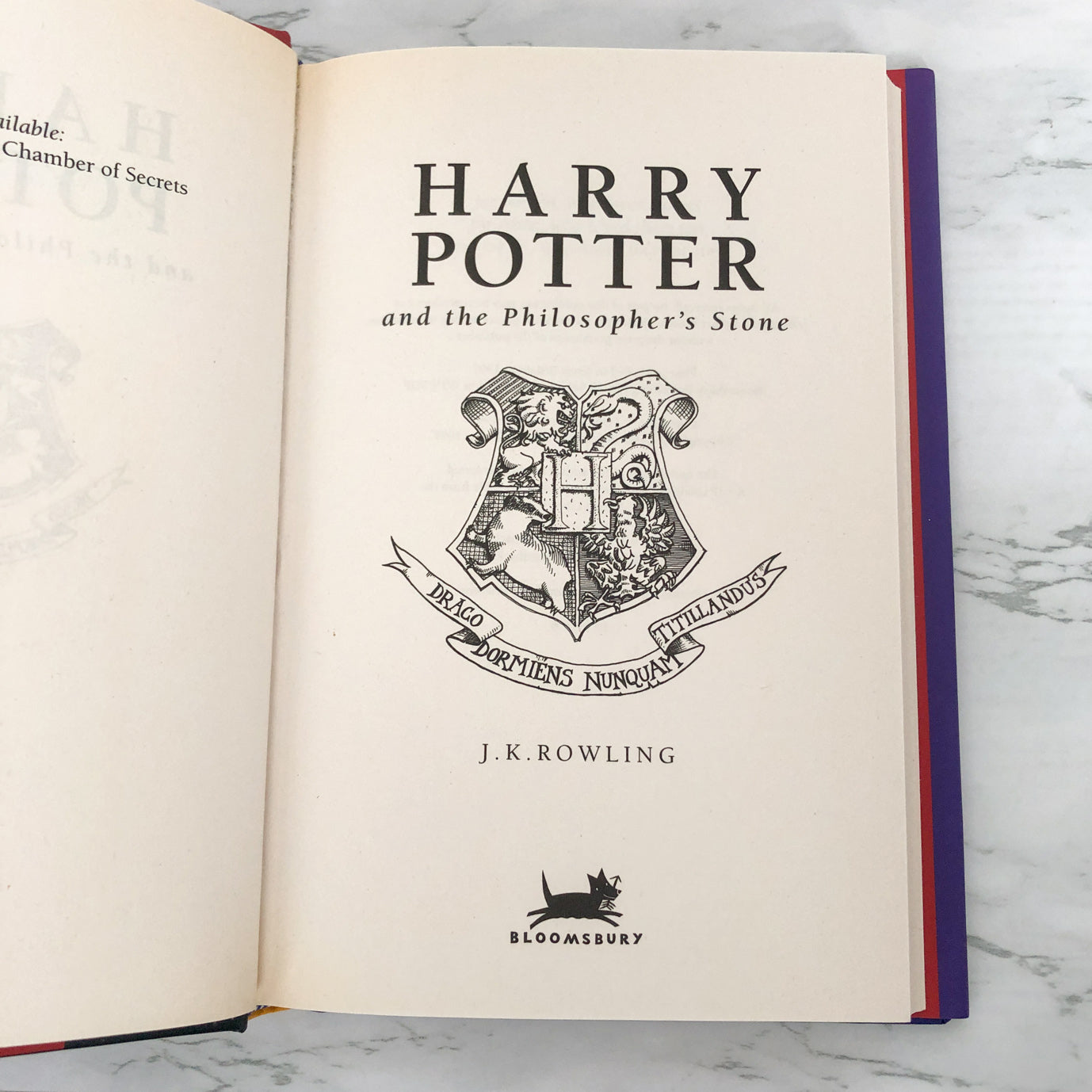 Harry Potter and the Philosopher's Stone by J.K. Rowling [CANADIAN FIRST EDITION / 1997]