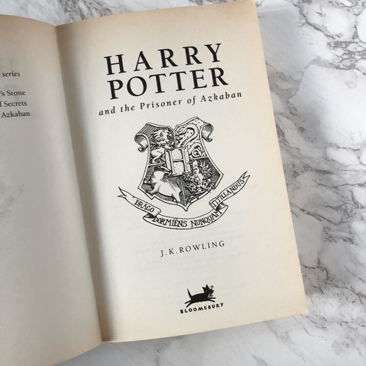 Harry Potter and the Prisoner of Azkaban by J.K. Rowling [UK] - Bookshop Apocalypse