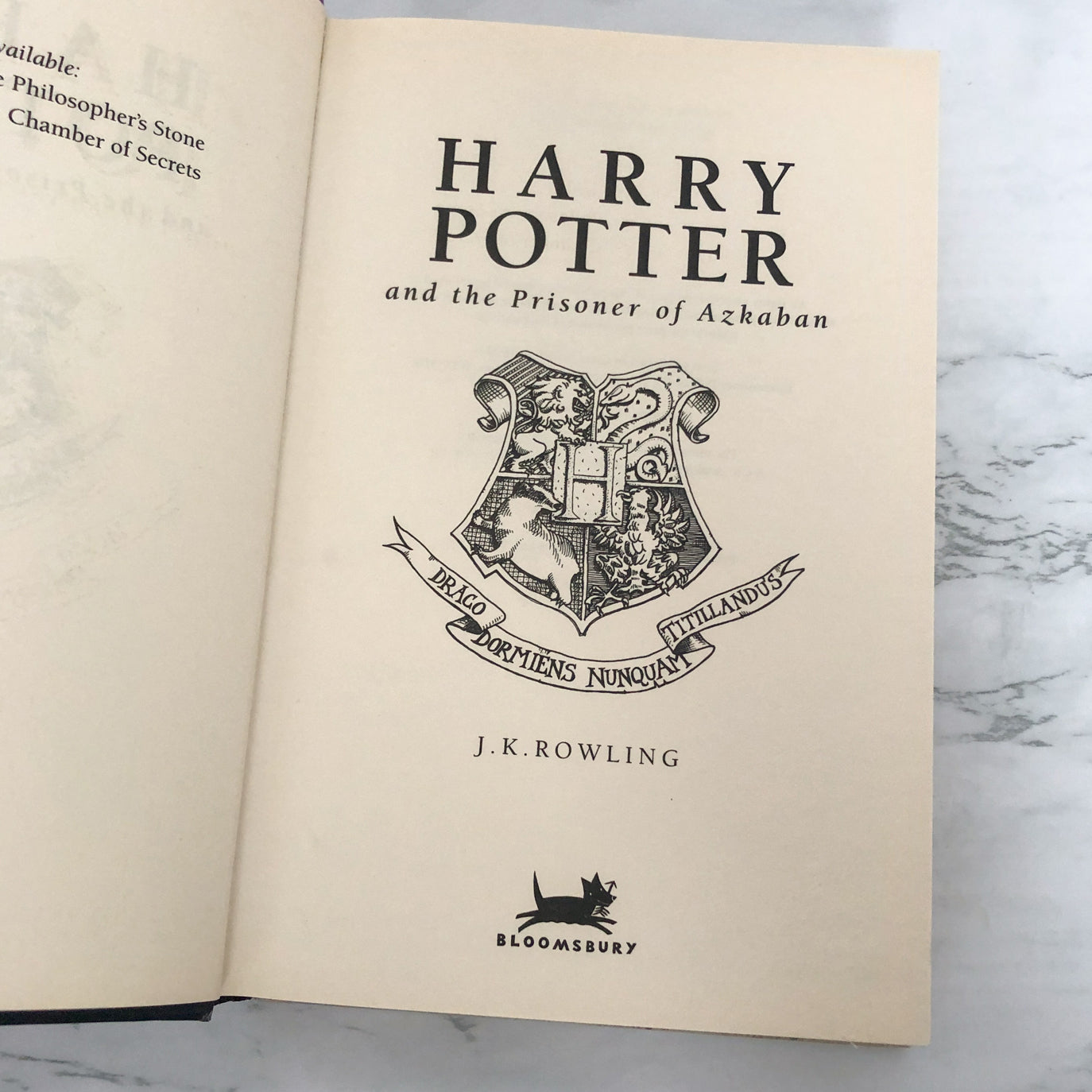 Harry Potter and the Prisoner of Azkaban by J.K. Rowling [U.K. FIRST EDITION / SECOND PRINTING ]