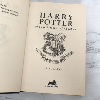 Harry Potter and the Prisoner of Azkaban by J.K. Rowling [U.K. FIRST EDITION / SECOND PRINTING ]