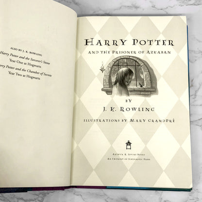 Harry Potter and the Prisoner of Azkaban by J.K. Rowling [U.S. FIRST EDITION] 1999