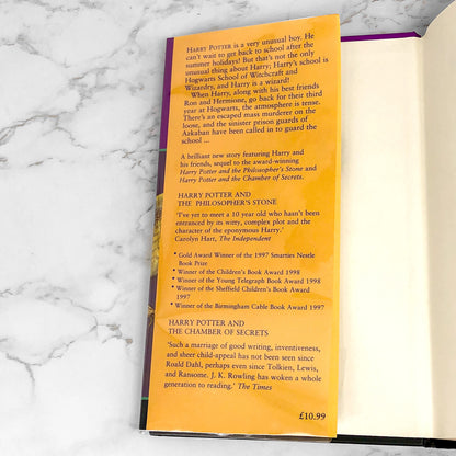 Harry Potter and the Prisoner of Azkaban by J.K. Rowling [U.K. FIRST EDITION] 1999 • Bloomsbury