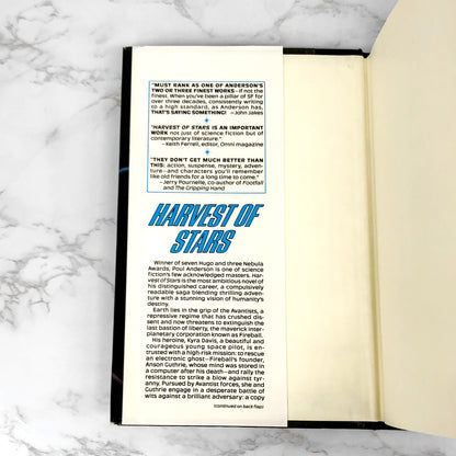 Harvest of Stars by Poul Anderson [1993 TOR HARDCOVER]