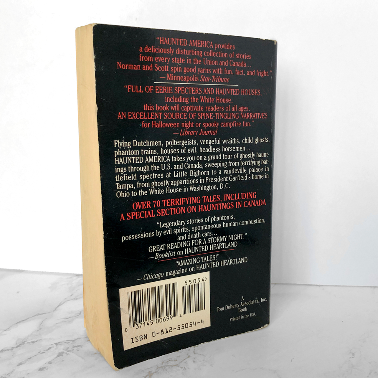 Haunted America by Michael Norman & Beth Scott [FIRST PAPERBACK PRINTING / 1995]