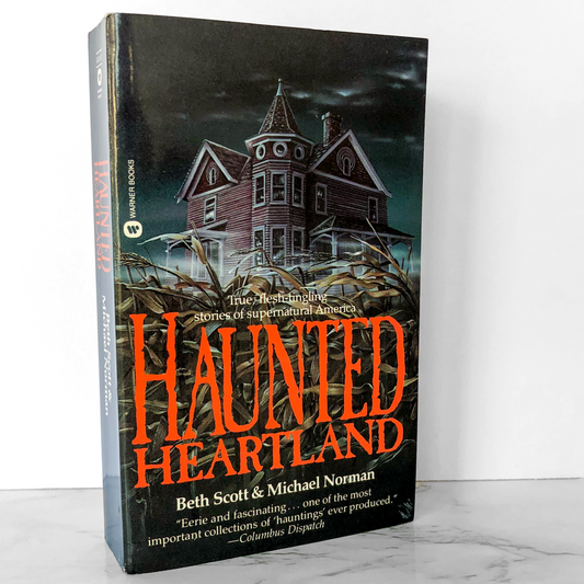 Haunted Heartland by Beth Scott & Michael Norman [1987 PAPERBACK]