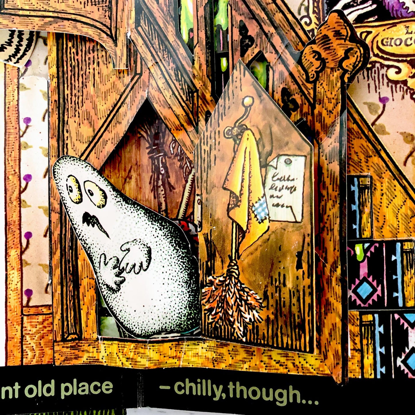 Haunted House by Jan Pieńkowski & Tor Lokvig [FIRST EDITION POP-UP BOOK] 1979