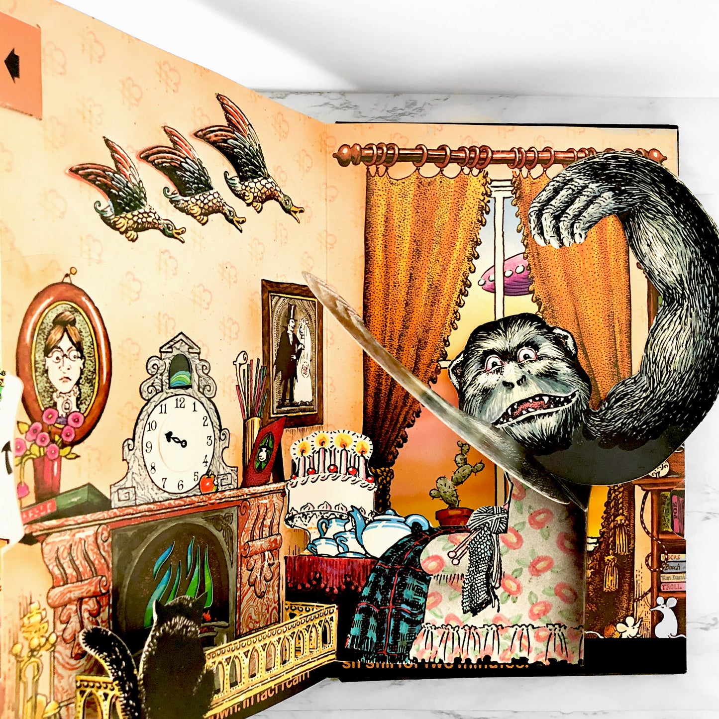 Haunted House by Jan Pieńkowski & Tor Lokvig [FIRST EDITION POP-UP BOOK] 1979