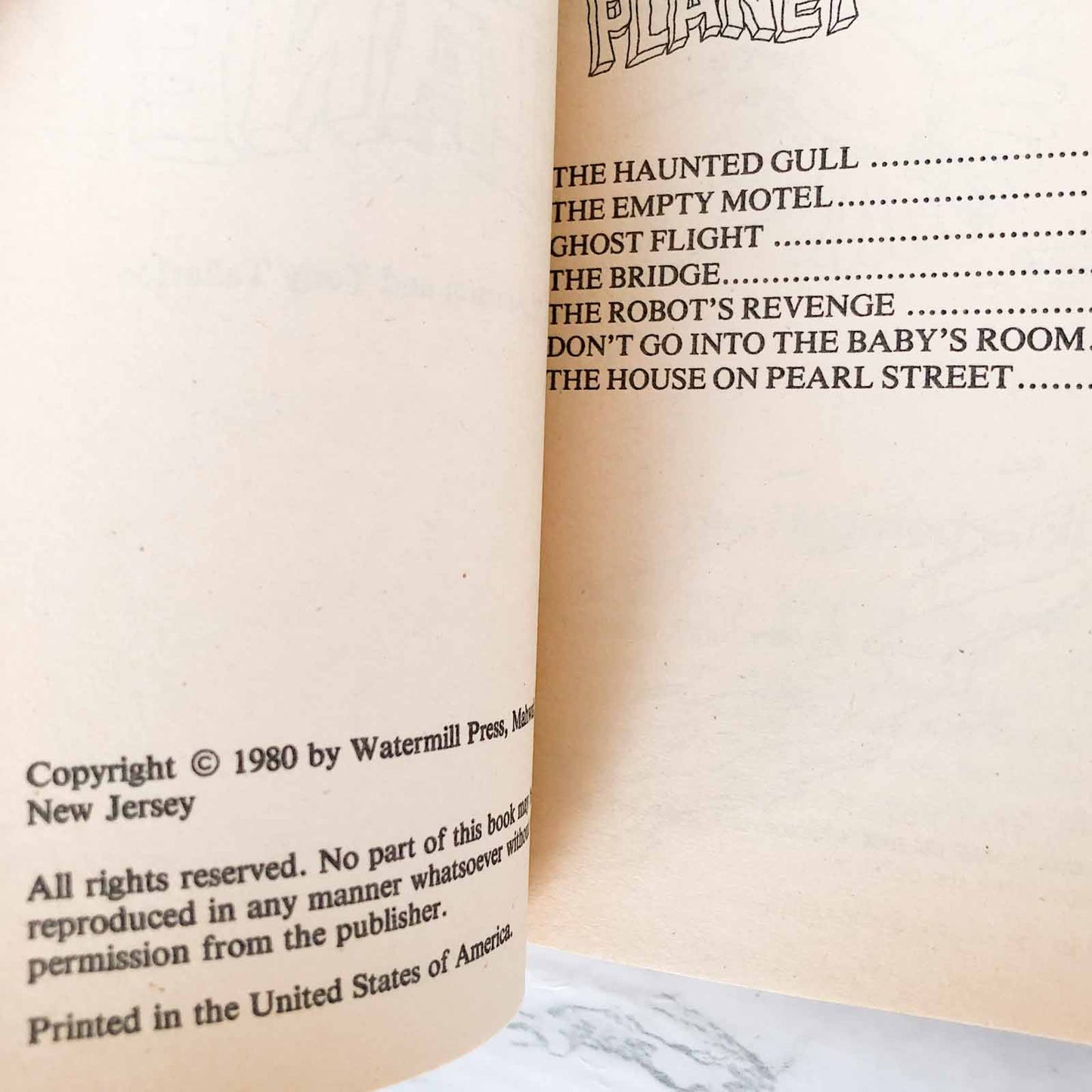 The Haunted Planet by D.J. Arneson & Tony Tallarico [1980 PAPERBACK]