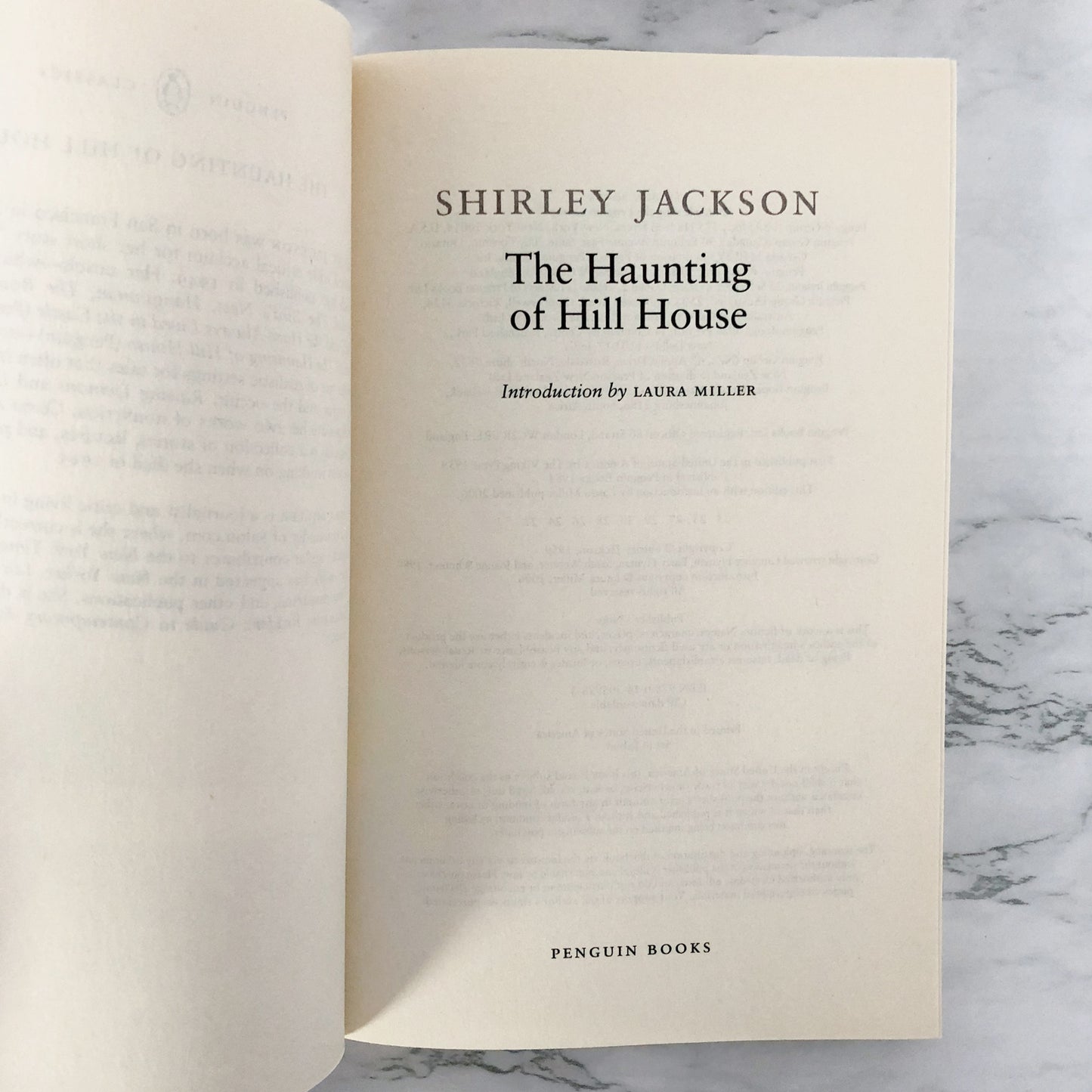 The Haunting of Hill House by Shirley Jackson [TRADE PAPERBACK] 2006 • Penguin Classics