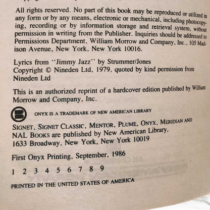 Headhunter by Michael Slade [FIRST PAPERBACK PRINTING] 1986