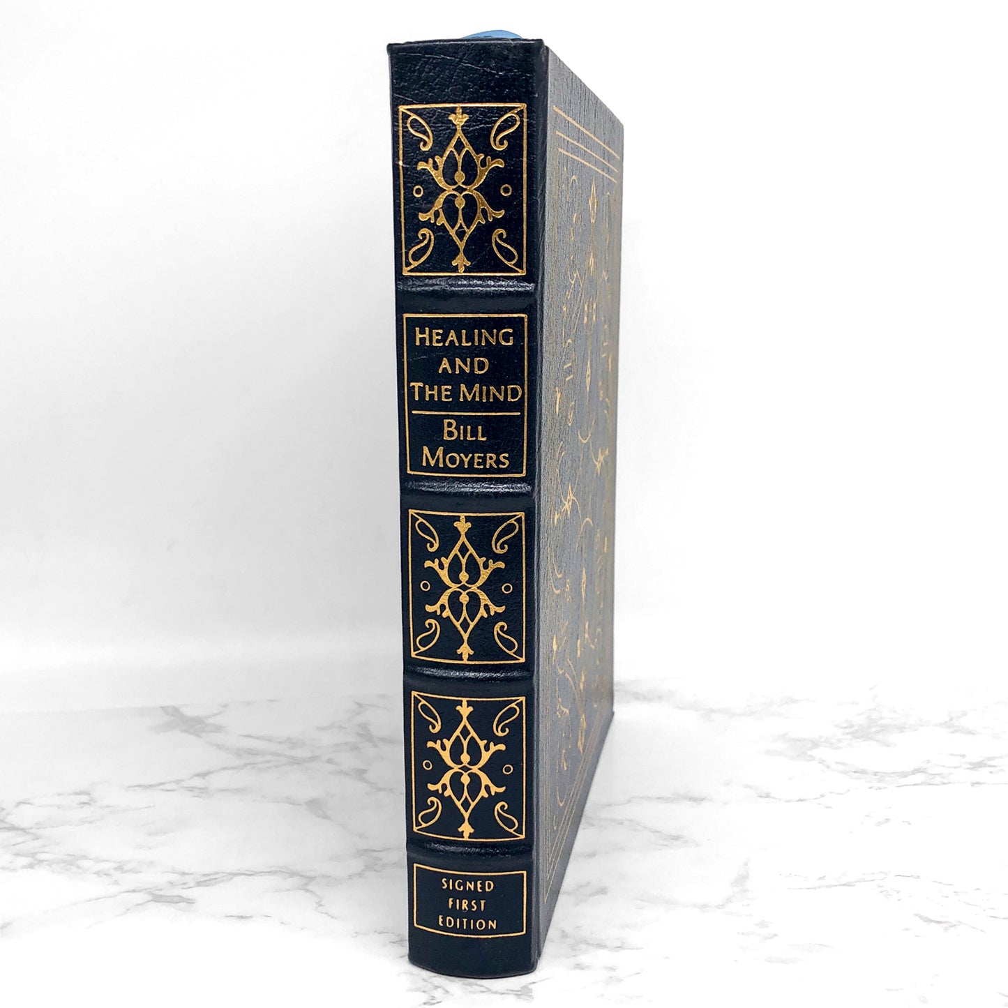 Healing and the Mind by Bill Moyers SIGNED! [LIMITED FIRST EDITION] 1993 • The Easton Press
