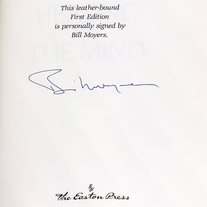 Healing and the Mind by Bill Moyers SIGNED! [LIMITED FIRST EDITION] 1993 • The Easton Press