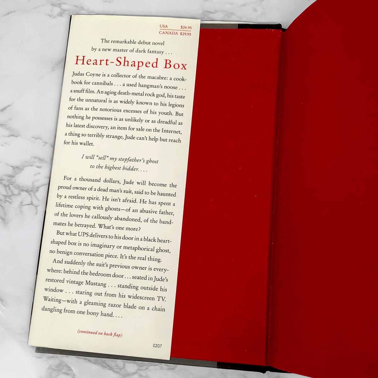 Heart-Shaped Box by Joe Hill [FIRST EDITION / FIRST PRINTING] 2007