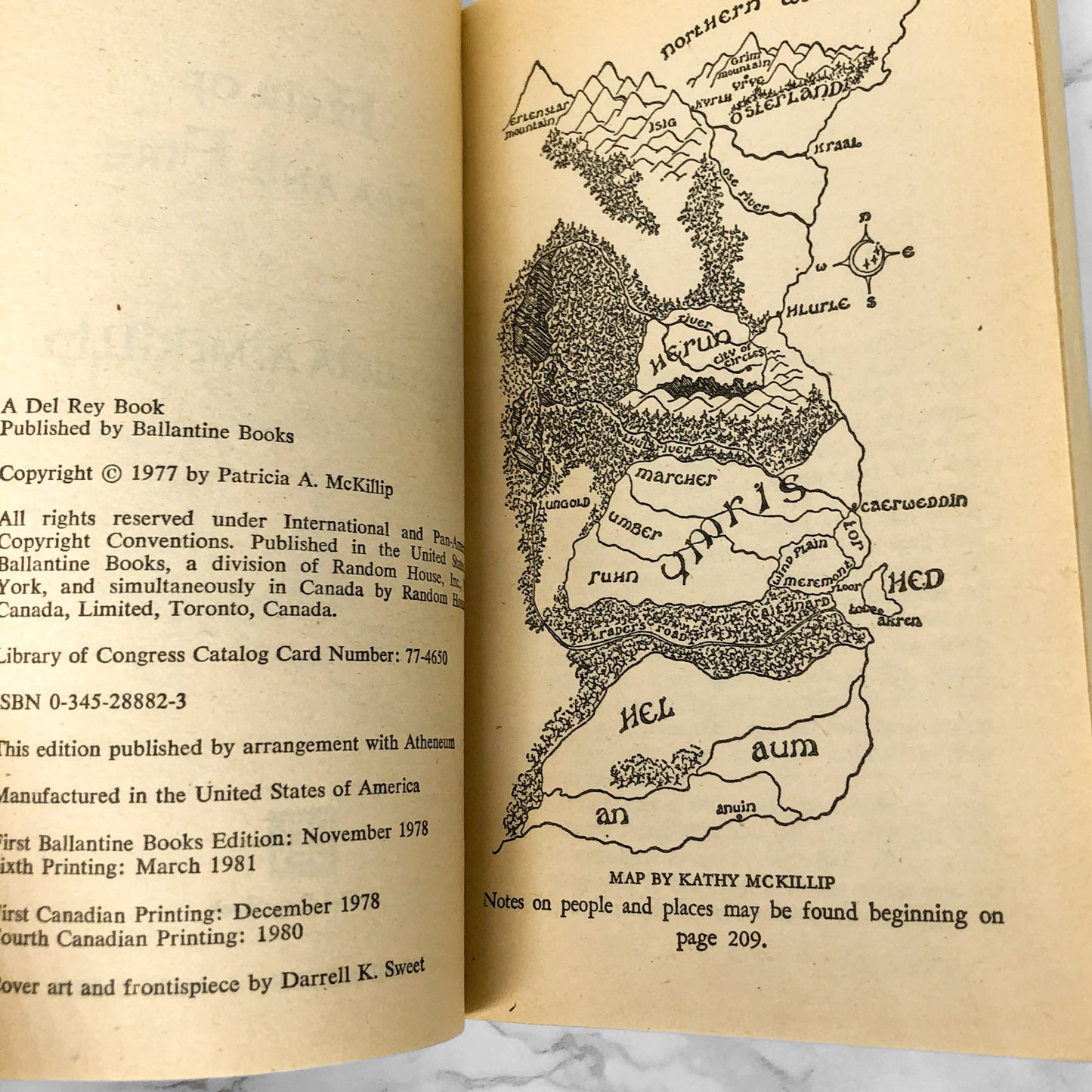 Heir of Sea and Fire by Patricia A. McKillip [1980 PAPERBACK]