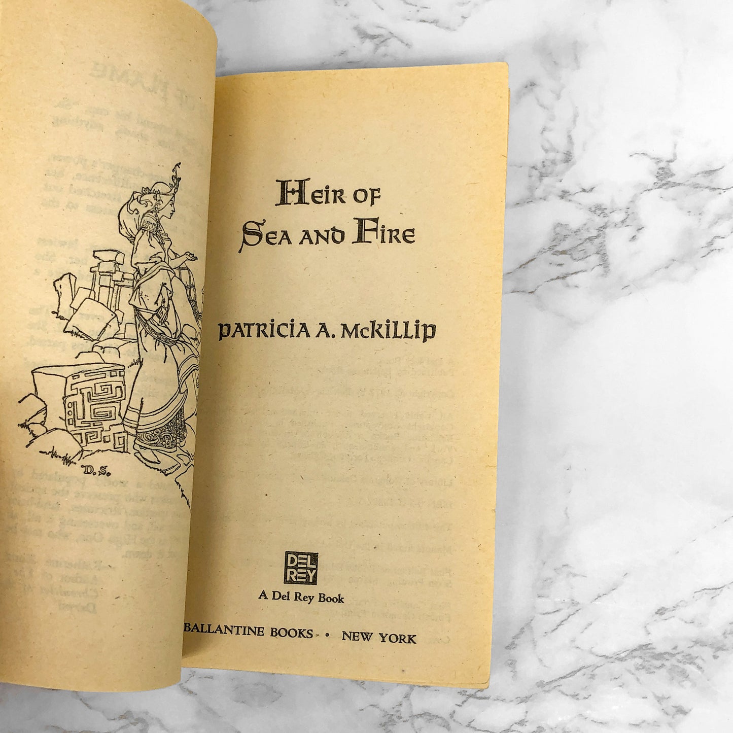 Heir of Sea and Fire by Patricia A. McKillip [1980 PAPERBACK]