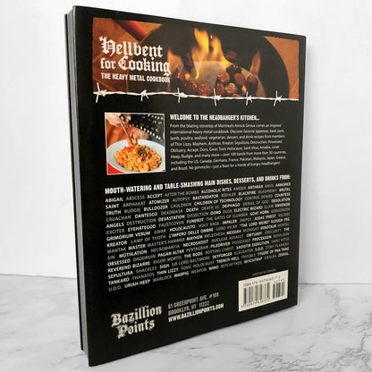 Hellbent for Cooking: The Heavy Metal Cookbook by Annick Giroux [FIRST EDITION PAPERBACK] - Bookshop Apocalypse