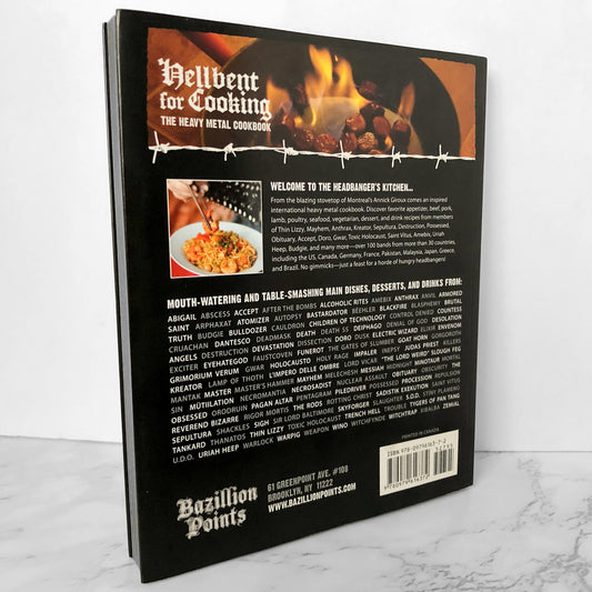 Hellbent for Cooking: The Heavy Metal Cookbook by Annick Giroux [FIRST EDITION PAPERBACK] - Bookshop Apocalypse