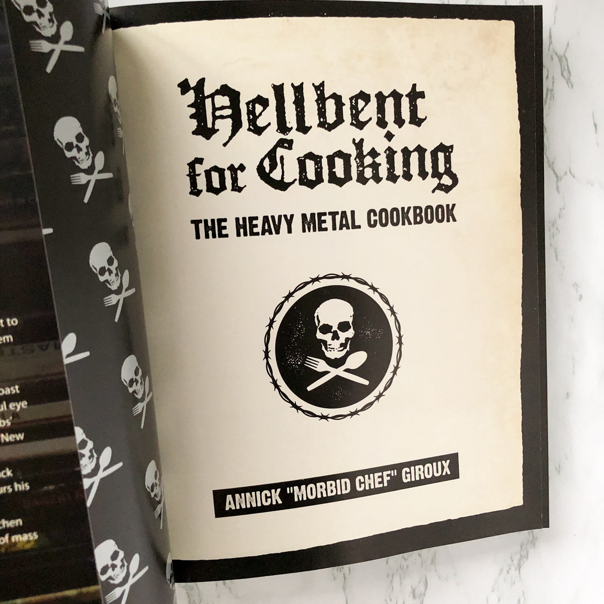 Hellbent for Cooking: The Heavy Metal Cookbook by Annick Giroux [FIRST EDITION PAPERBACK] - Bookshop Apocalypse
