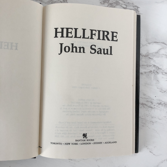 Hellfire by John Saul [BCE] - Bookshop Apocalypse