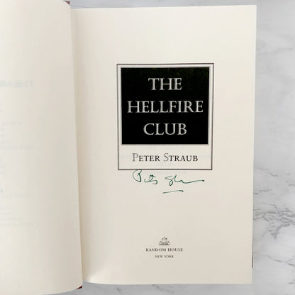 The Hellfire Club by Peter Straub SIGNED! [FIRST EDITION] 1996