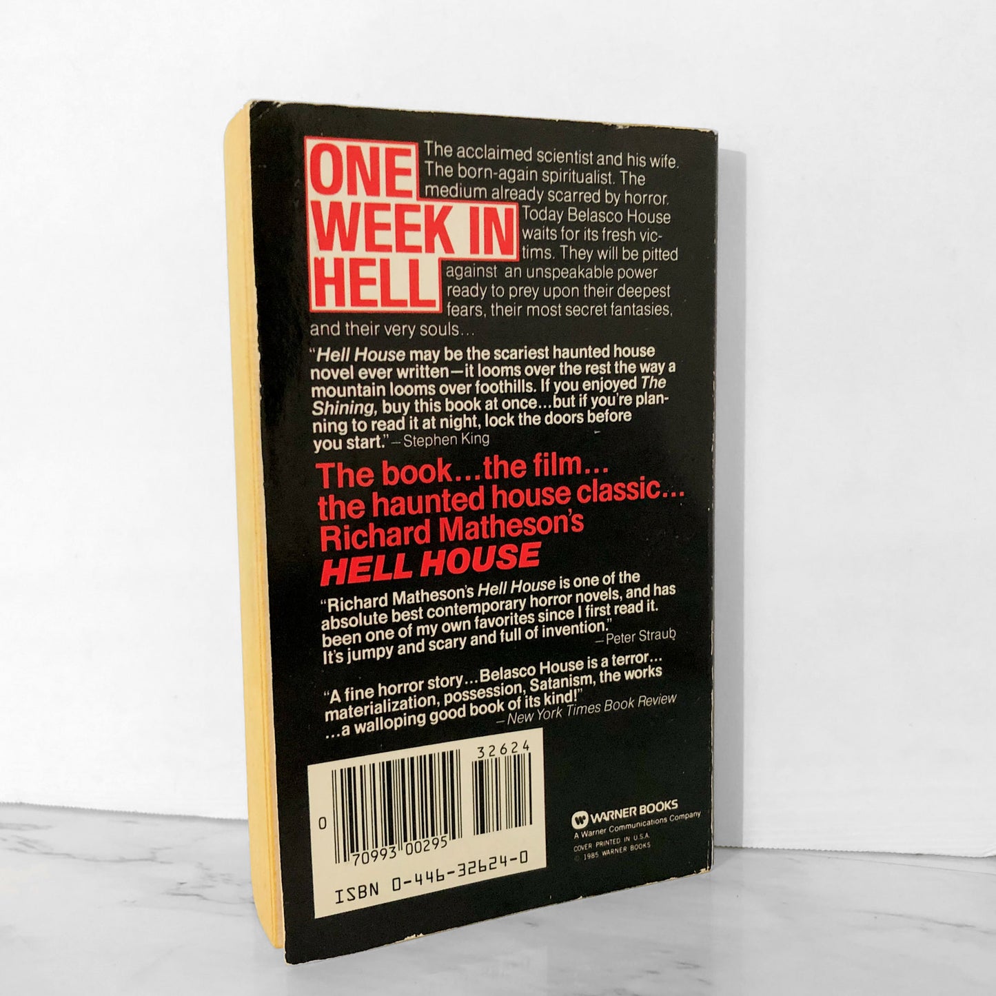 Hell House by Richard Matheson [1985 PAPERBACK]