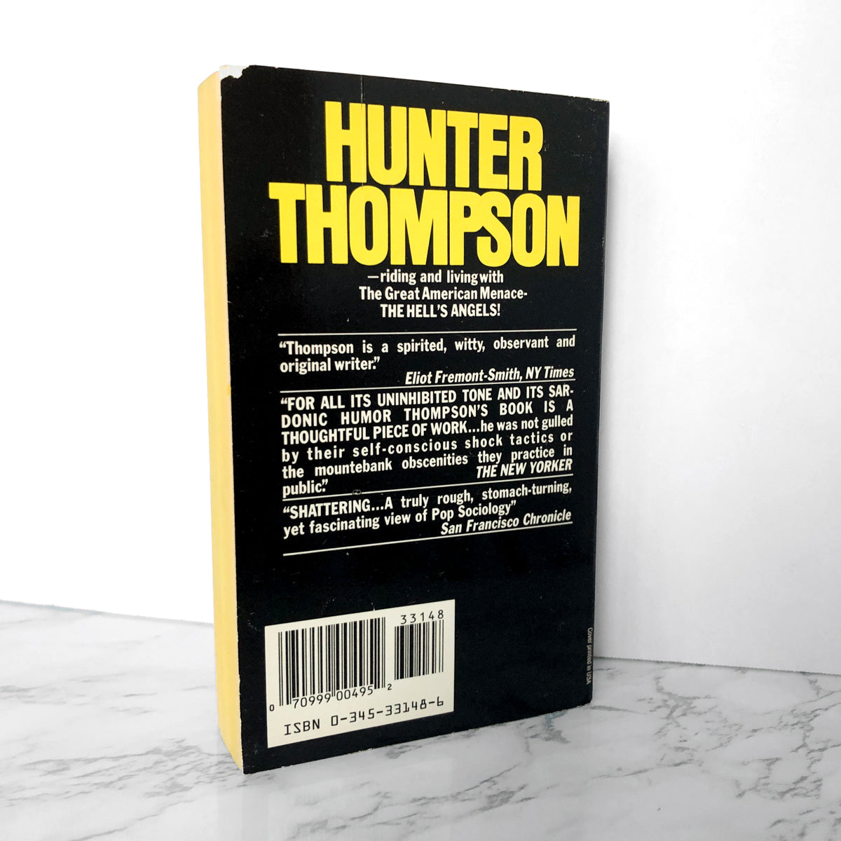 Hell's Angels by Hunter S. Thompson [1988 PAPERBACK] - Bookshop Apocalypse