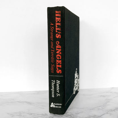 Hell's Angels by Hunter S. Thompson [FIRST EDITION / FOURTH PRINTING] 1967 • Random House