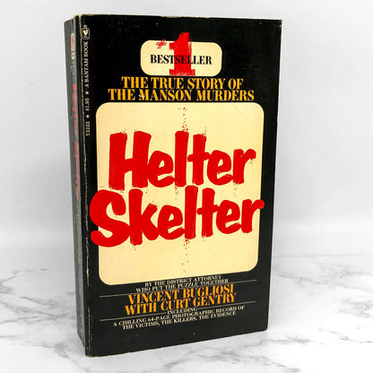 Helter Skelter: The True Story of The Manson Murders by Vincent Bugliosi [1976 PAPERBACK]