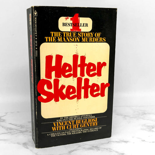 Helter Skelter: The True Story of The Manson Murders by Vincent Bugliosi [1976 PAPERBACK]