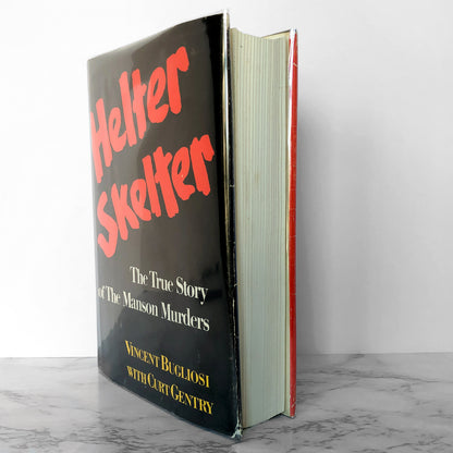 Helter Skelter: The True Story of The Manson Murders by Vincent Bugliosi [FIRST EDITION] 1974