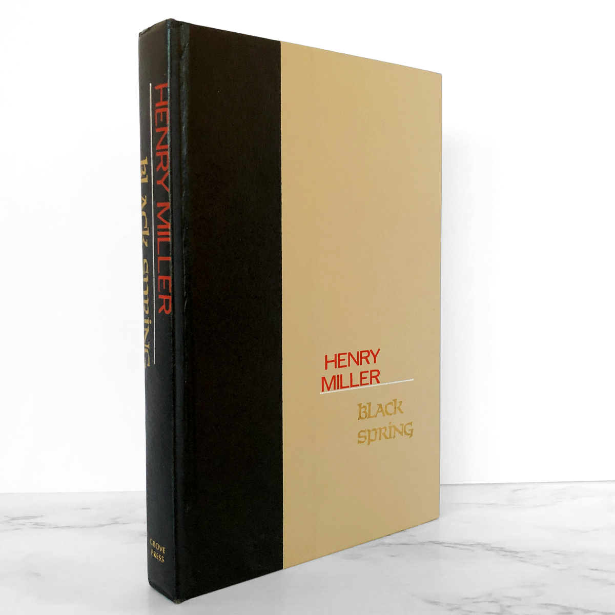 Tropic of Cancer, Tropic of Capricorn & Black Spring by Henry Miller [HARDCOVER BOOK CLUB SET / 1963]