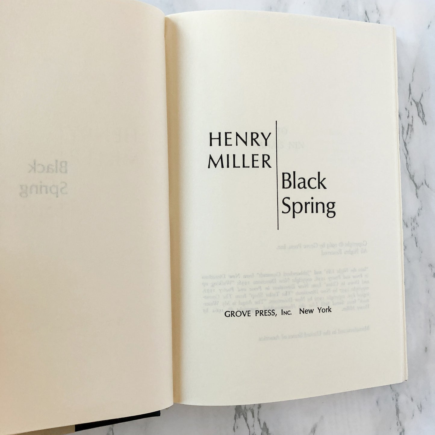 Tropic of Cancer, Tropic of Capricorn & Black Spring by Henry Miller [HARDCOVER BOOK CLUB SET / 1963]