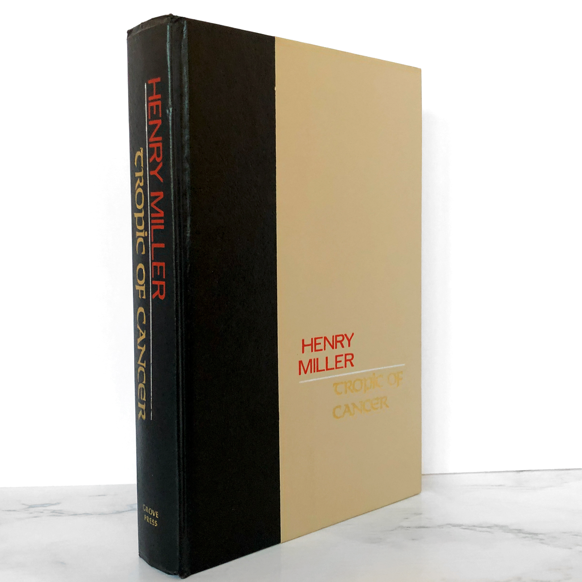 Tropic of Cancer, Tropic of Capricorn & Black Spring by Henry Miller [HARDCOVER BOOK CLUB SET / 1963]