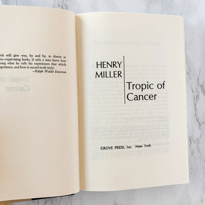 Tropic of Cancer, Tropic of Capricorn & Black Spring by Henry Miller [HARDCOVER BOOK CLUB SET / 1963]