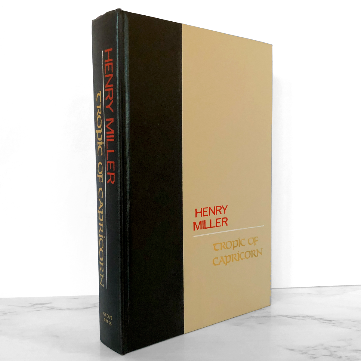 Tropic of Cancer, Tropic of Capricorn & Black Spring by Henry Miller [HARDCOVER BOOK CLUB SET / 1963]