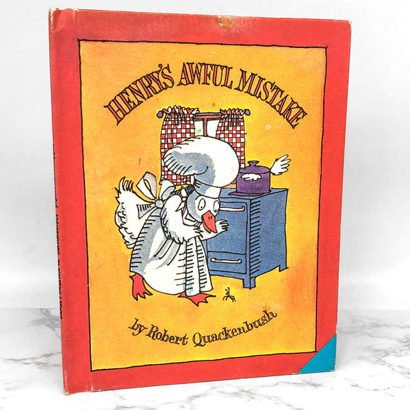 Henry's Awful Mistake by Robert M. Quackenbush [FIRST EDITION] 1980