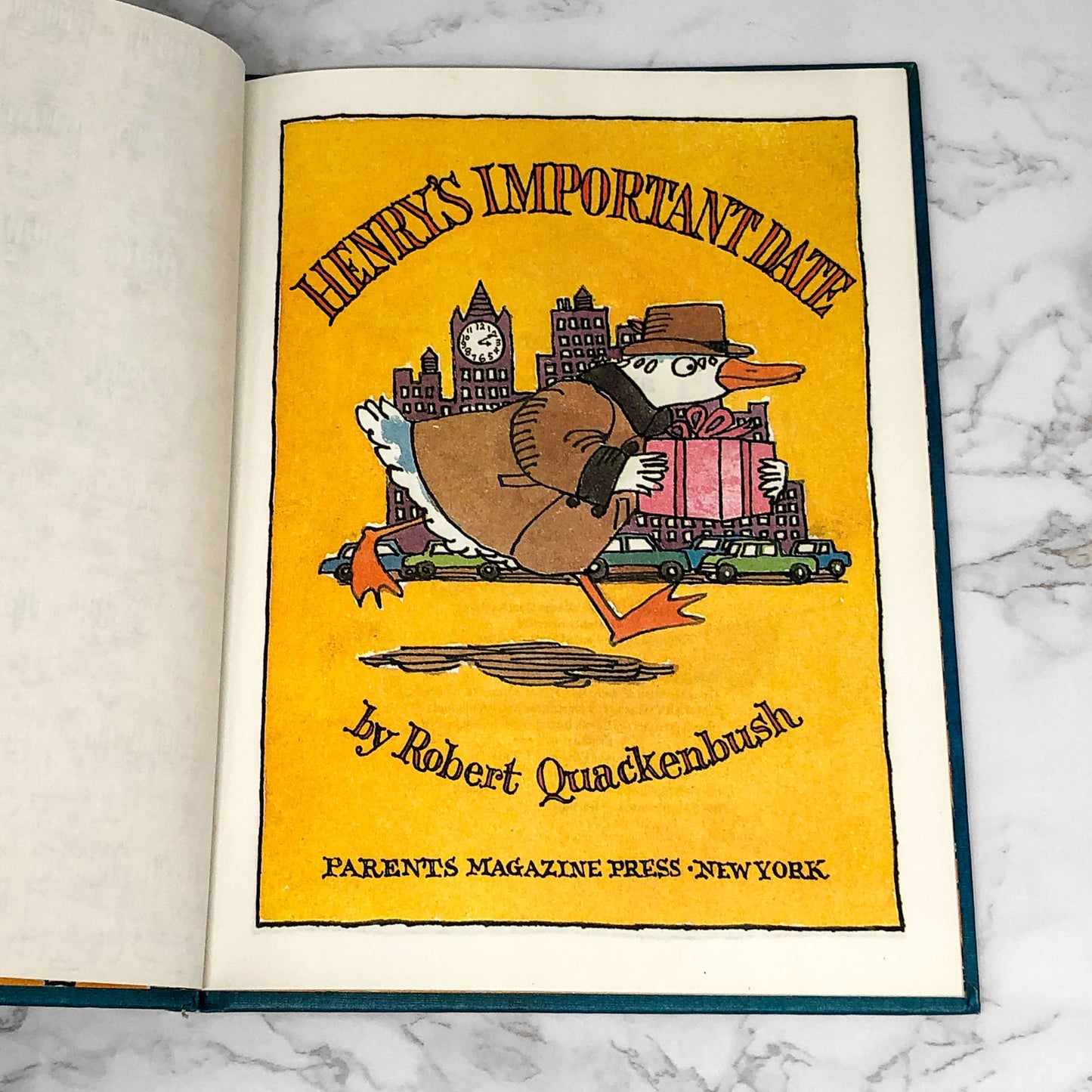 Henry's Important Date by Robert M. Quackenbush [FIRST EDITION / FIRST PRINTING] 1981