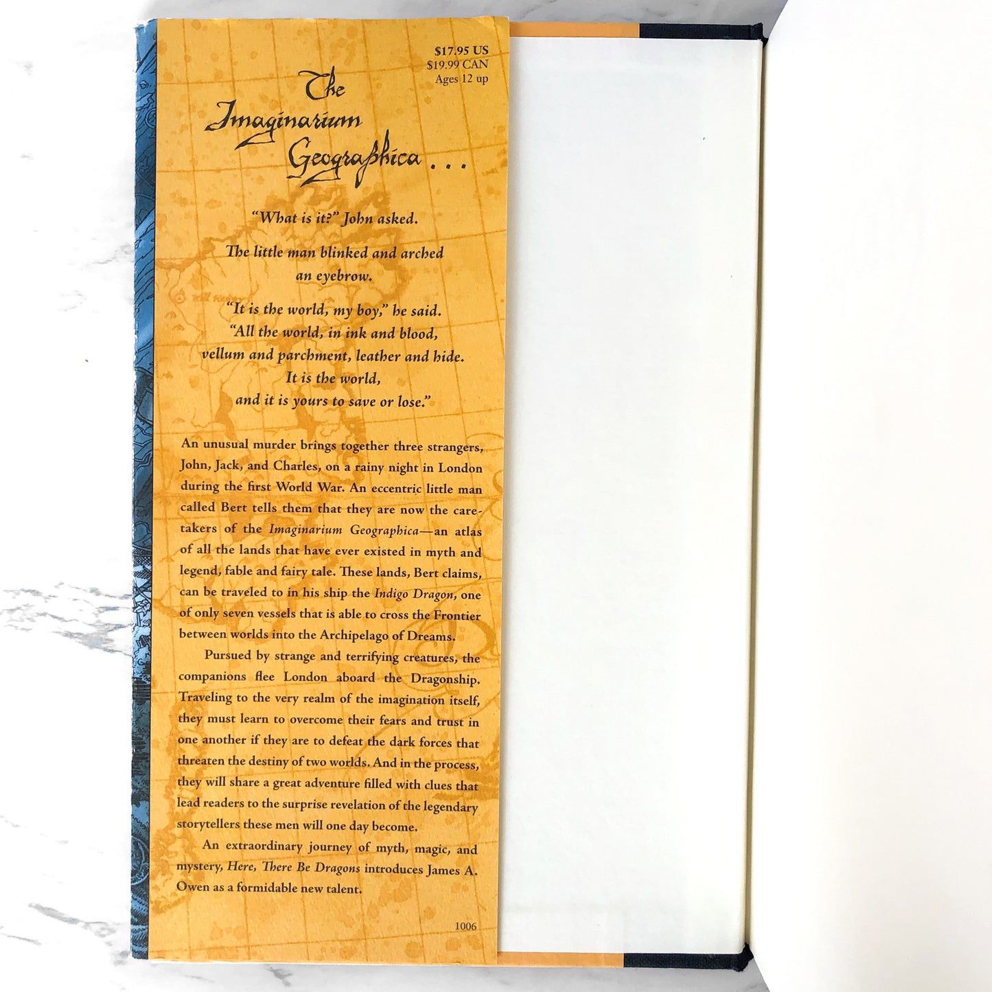 Here There Be Dragons by James A. Owen [FIRST EDITON] 2006 • Simon & Scuster