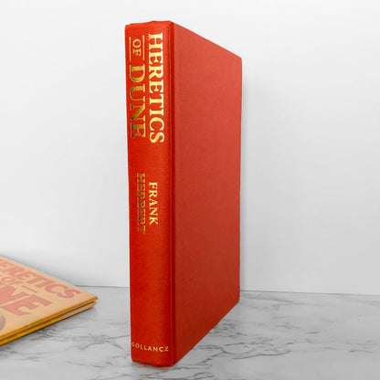Heretics of Dune by Frank Herbert [U.K. FIRST EDITION / FIRST PRINTING] 1984 ❧ Victor Gollancz Ltd.