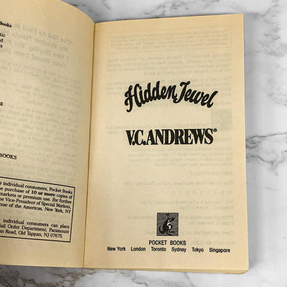 Hidden Jewel by V.C. Andrews [FIRST PAPERBACK PRINTING] 1995