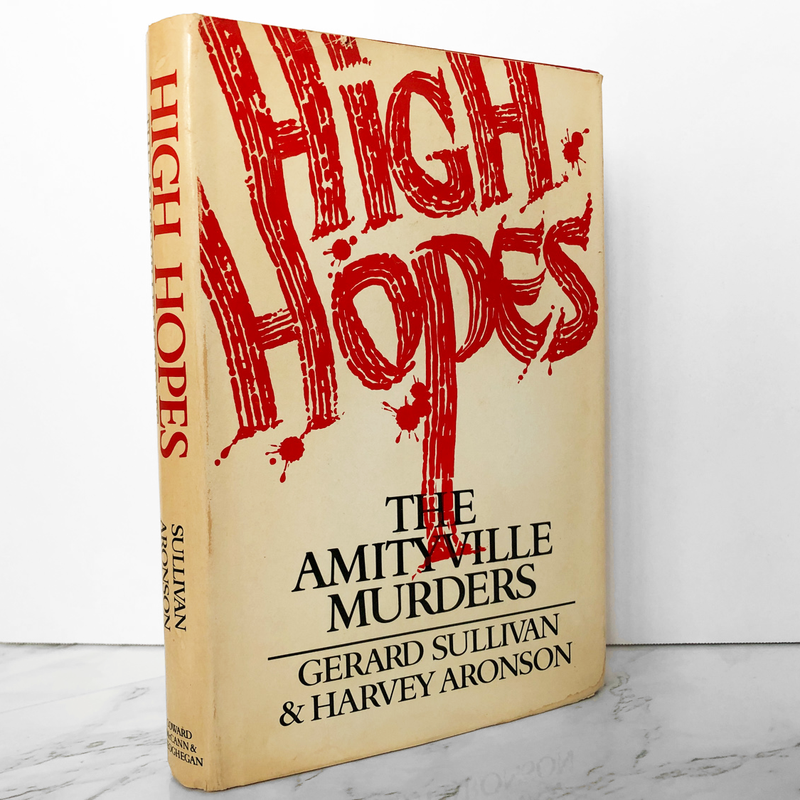 High Hopes: The Amityville Murders by Gerard Sullivan & Harvey Aronson [FIRST BC EDITION] - Bookshop Apocalypse