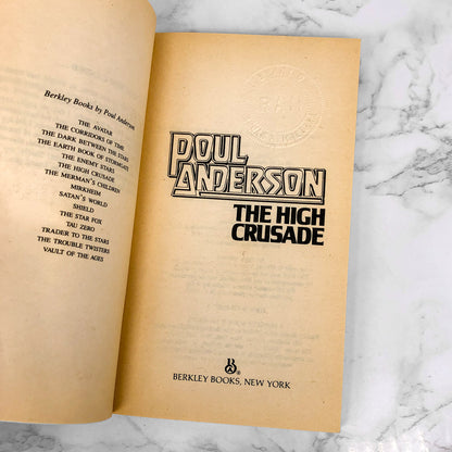 The High Crusade by Poul Anderson [1983 PAPERBACK]