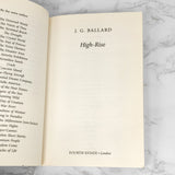 High-Rise by J.G. Ballard [U.K. TRADE PAPERBACK]