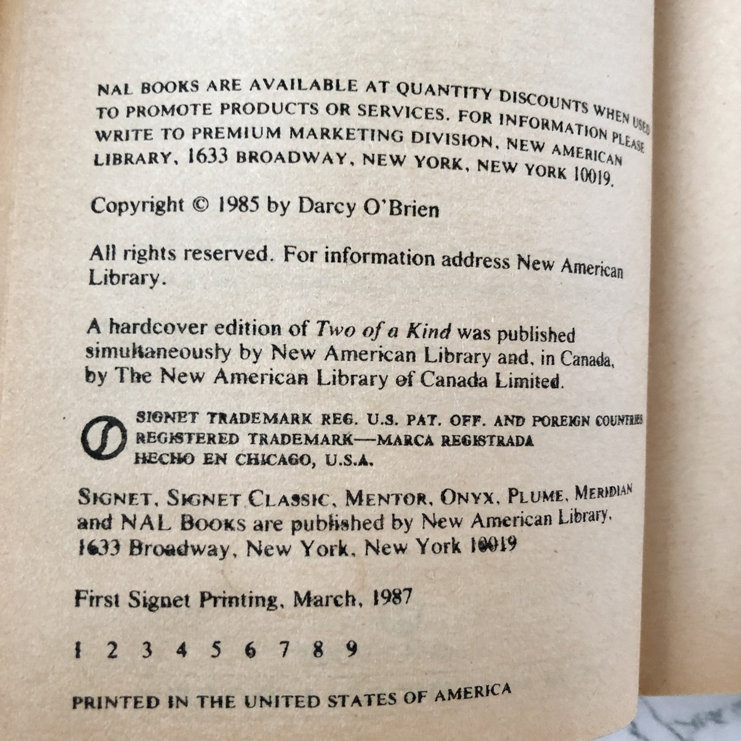 Two of a Kind: The Hillside Stranglers by Darcy O'Brien [1987 PAPERBACK] - Bookshop Apocalypse