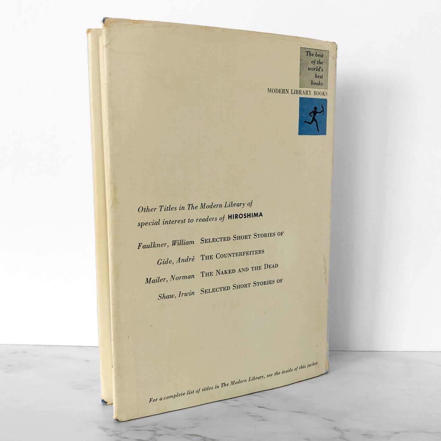 Hiroshima by John Hersey [THE MODERN LIBRARY] 1946 / HARDCOVER