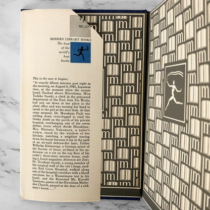 Hiroshima by John Hersey [THE MODERN LIBRARY] 1946 / HARDCOVER